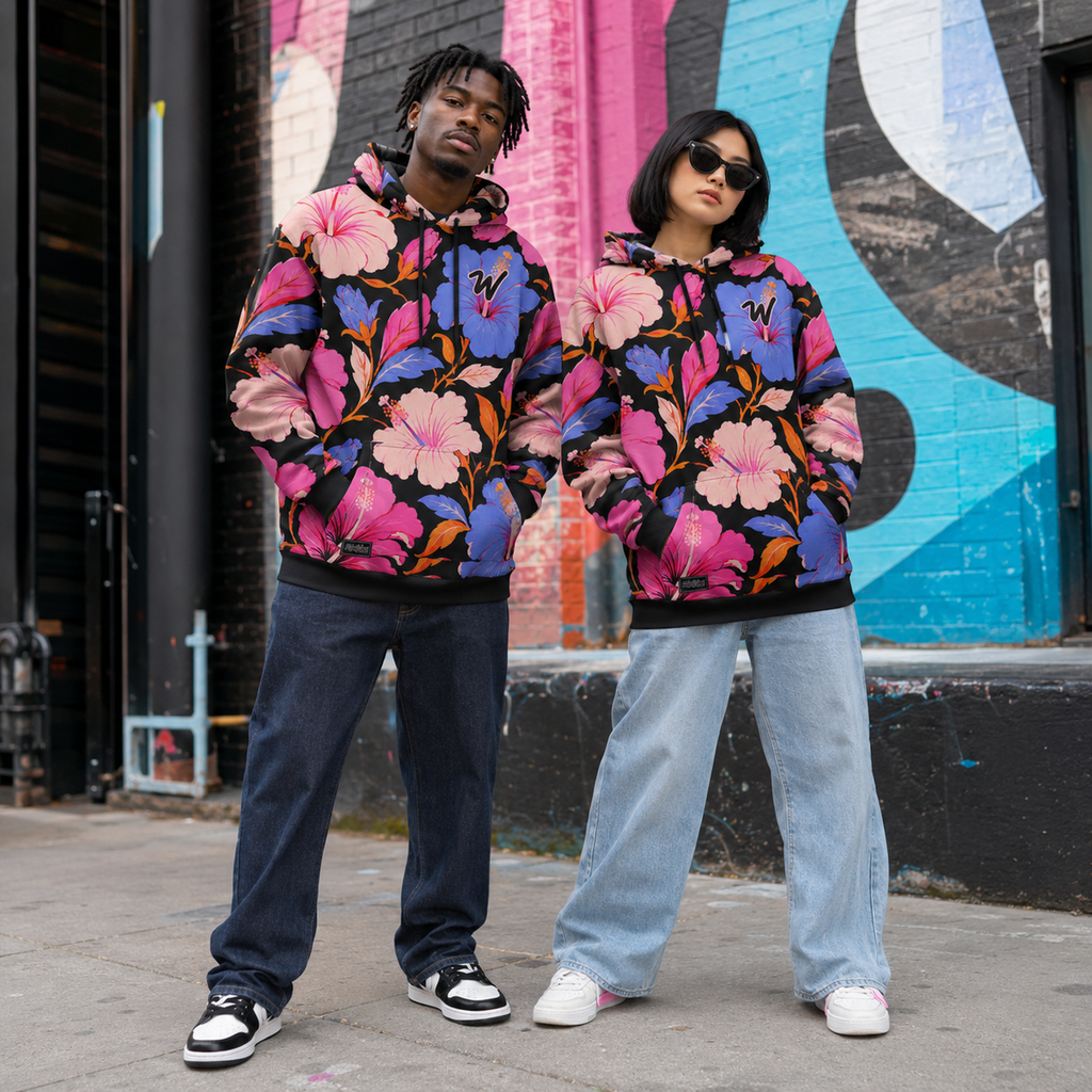 HOODIE CANGURO UNISEX HIBISCOLOR